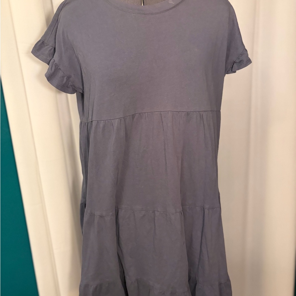Time and Tru Soft Gray Top